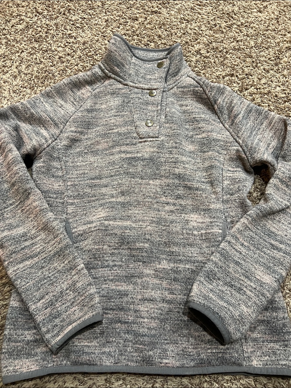 Sherpa adventure gear fleece pullover sz M
